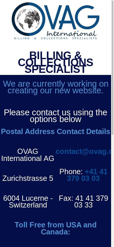 the mobile screenshot of ovag.ch