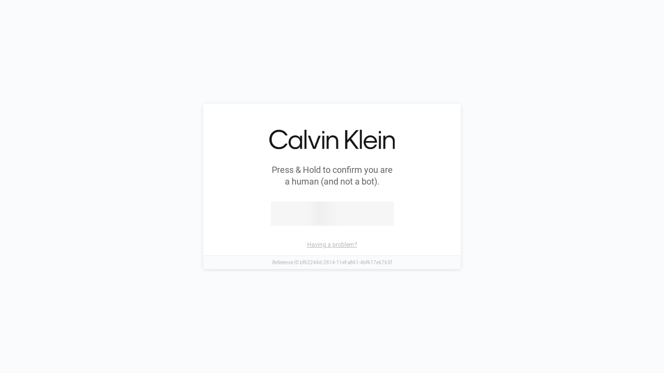 the desktop screenshot of www.calvinklein.us