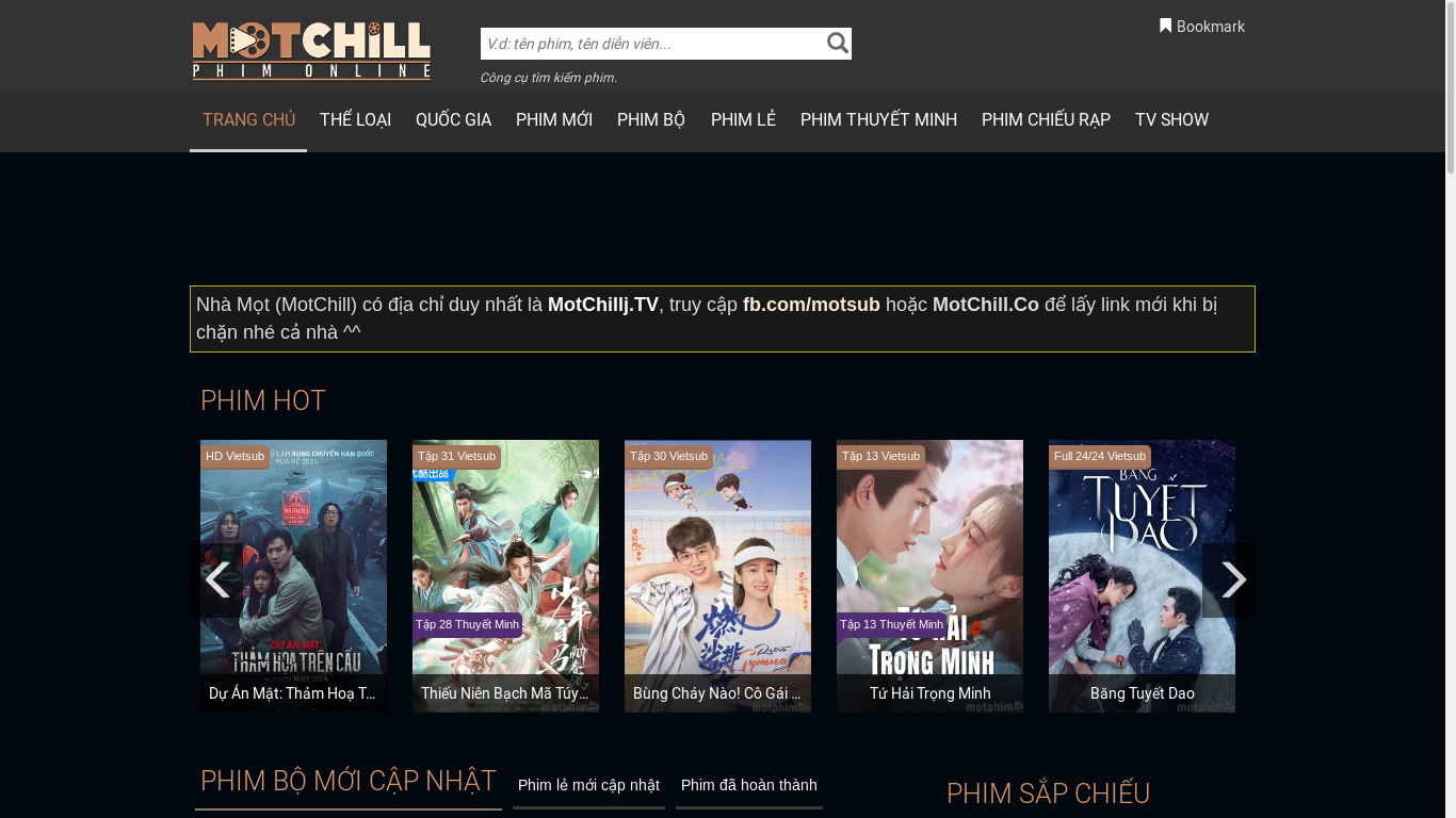 the desktop screenshot of motchillj.tv
