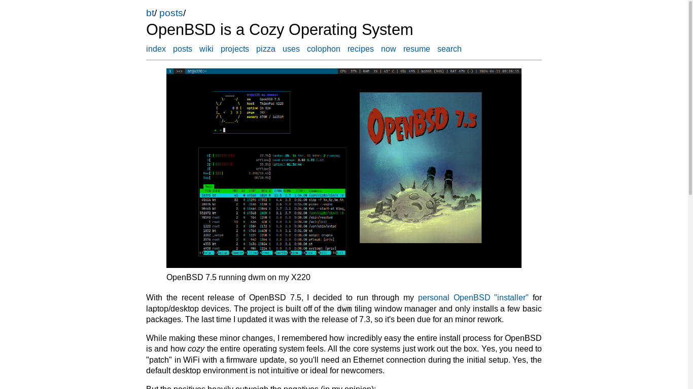 the desktop screenshot of btxx.org