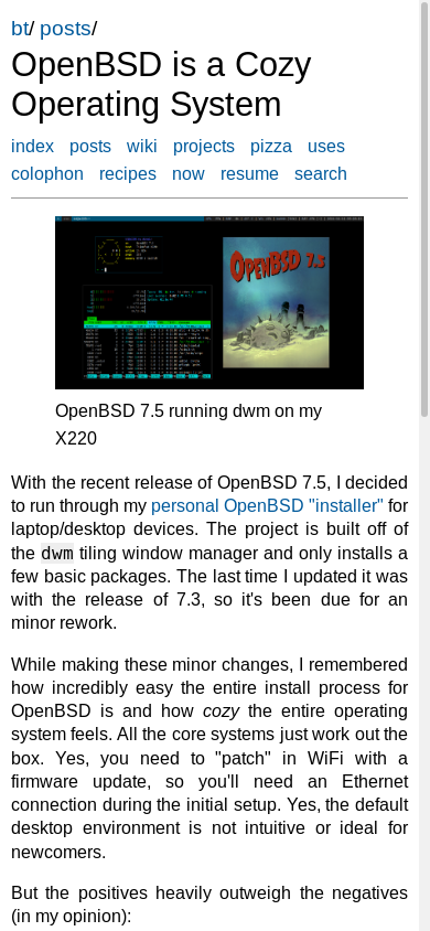 the mobile screenshot of btxx.org