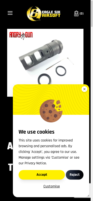 the mobile screenshot of eagle6.co.uk