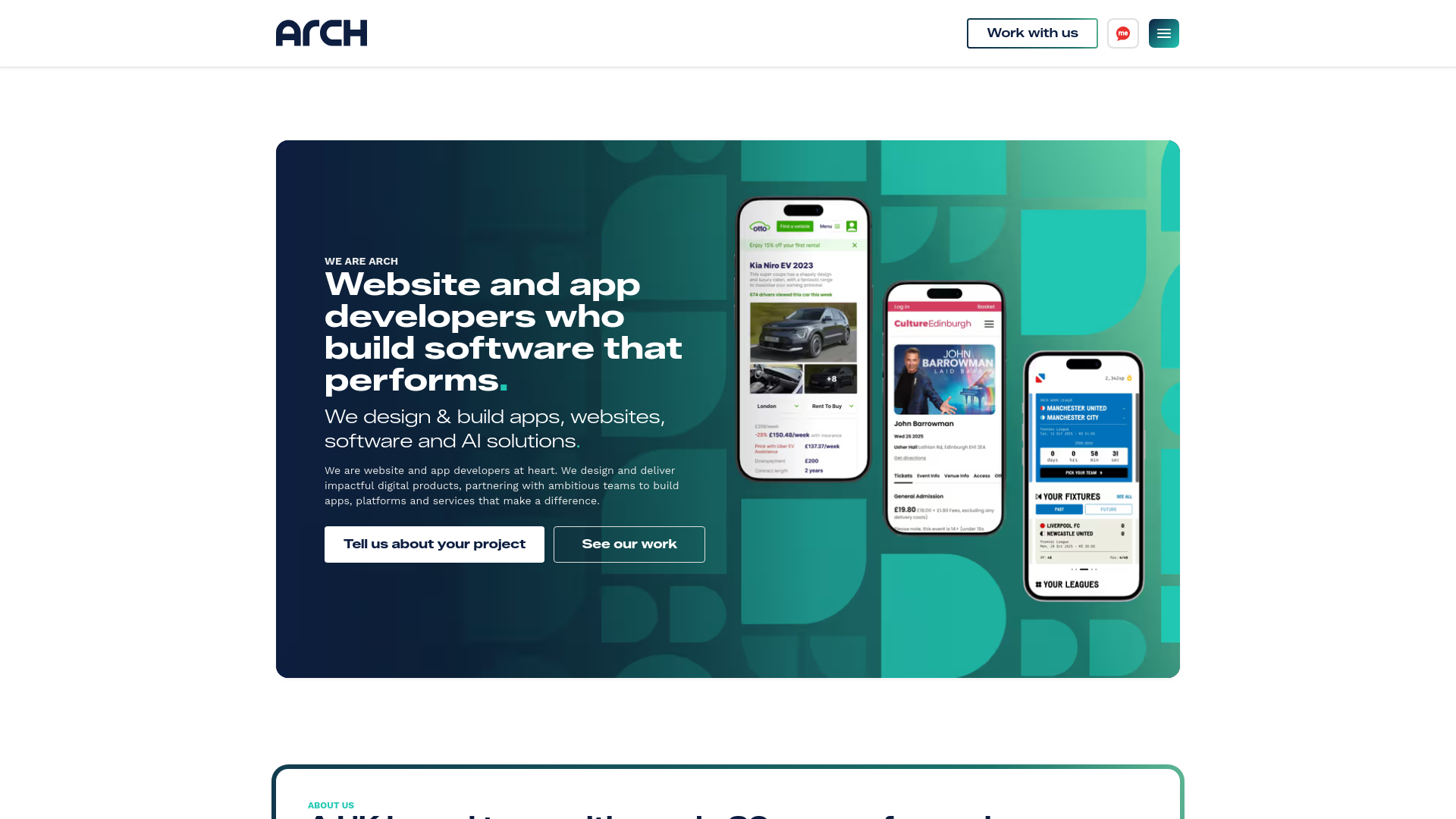 Website and App Developers UK | Engineering-Led Since 2005 | Arch - URL ...
