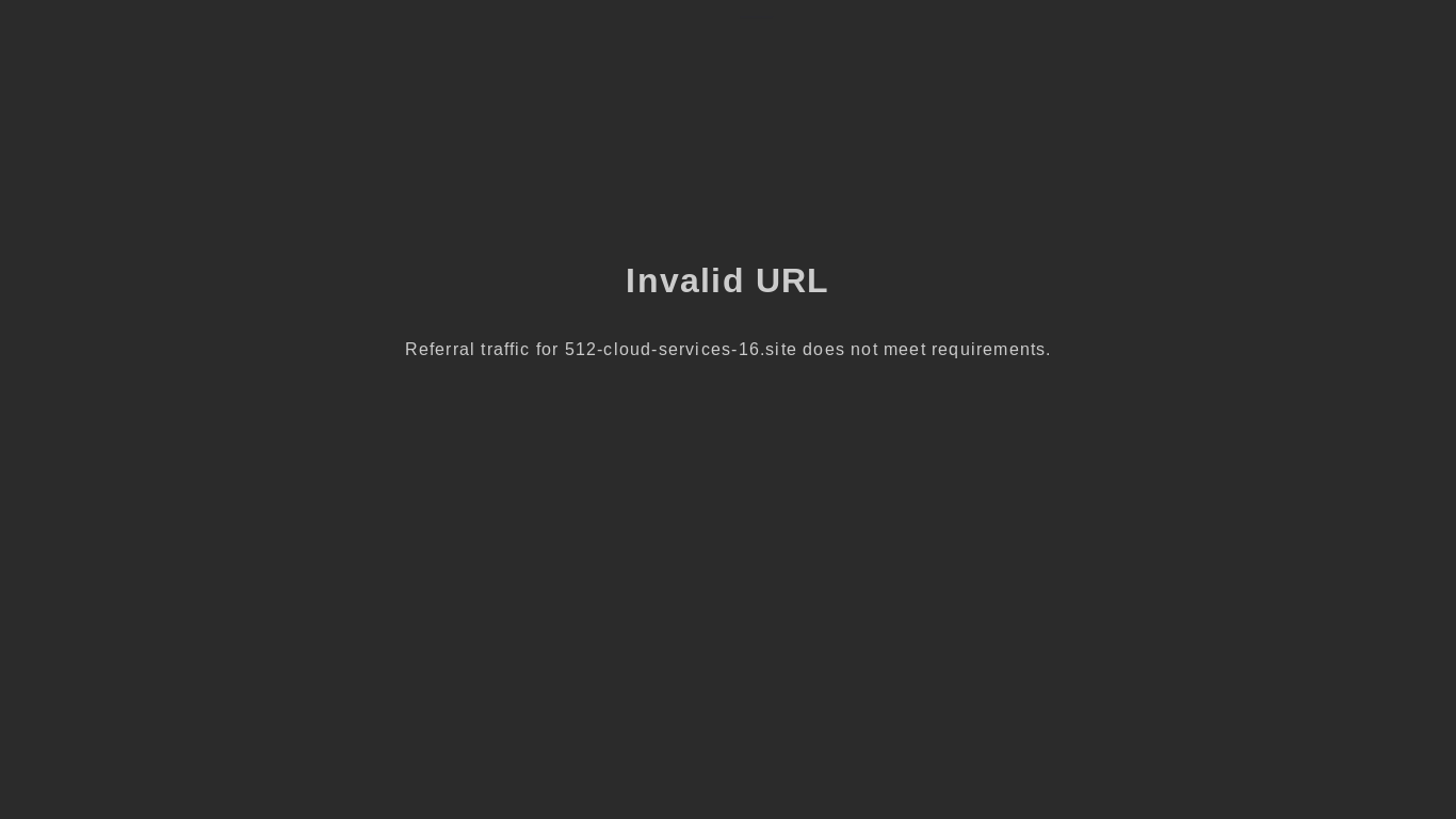 the desktop screenshot of 512-cloud-services-16.site