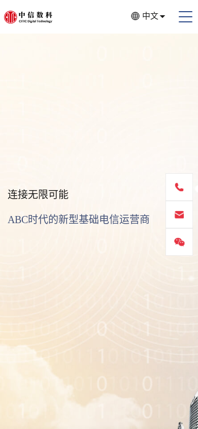 the mobile screenshot of www.citicnetworks.com
