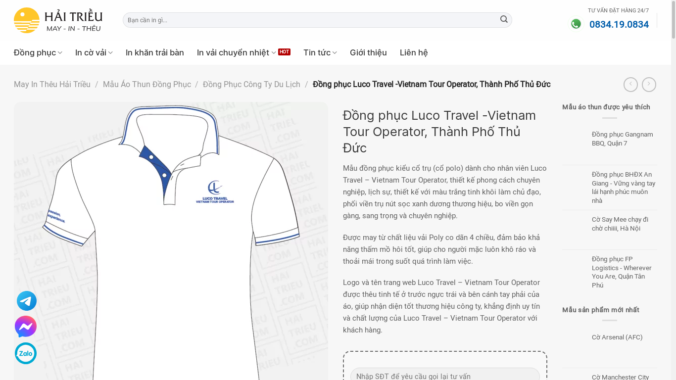 the desktop screenshot of haitrieu.com