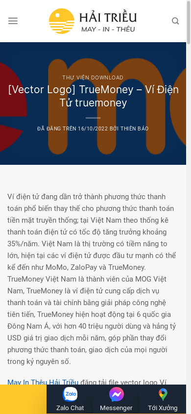 the mobile screenshot of haitrieu.com