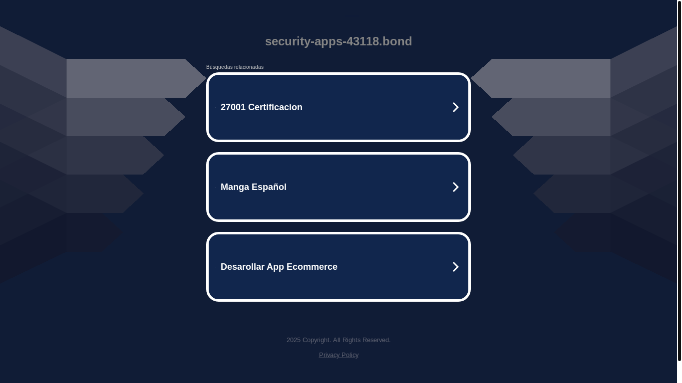 the desktop screenshot of security-apps-43118.bond