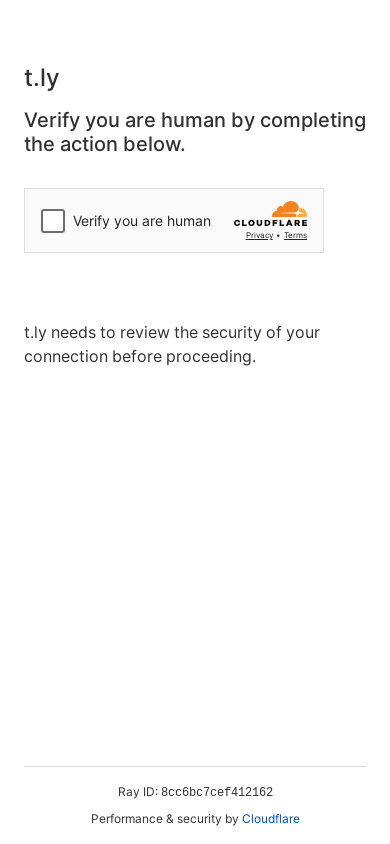 the mobile screenshot of t.ly