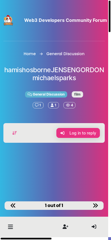the mobile screenshot of web3devcommunity.com