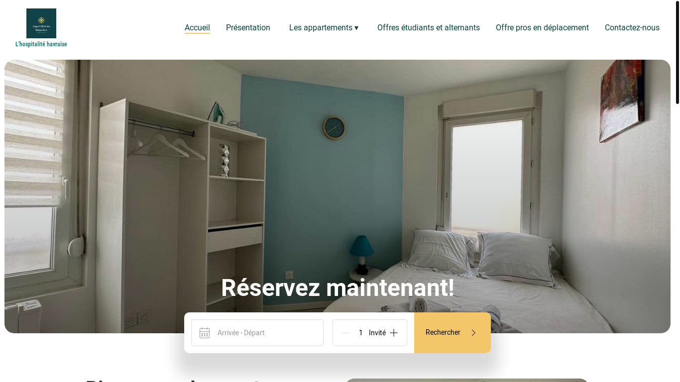 the desktop screenshot of www.lhapparthotel.com