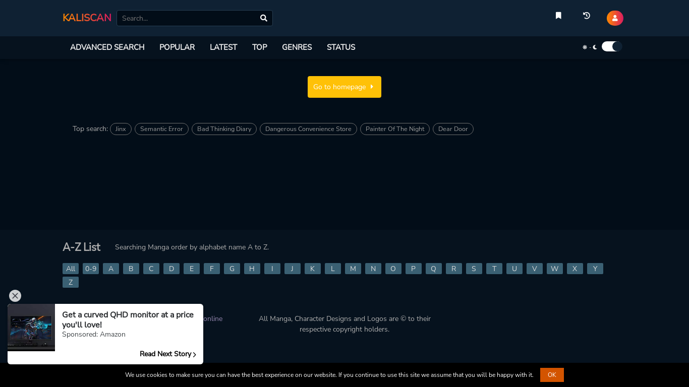 the desktop screenshot of kaliscan.me