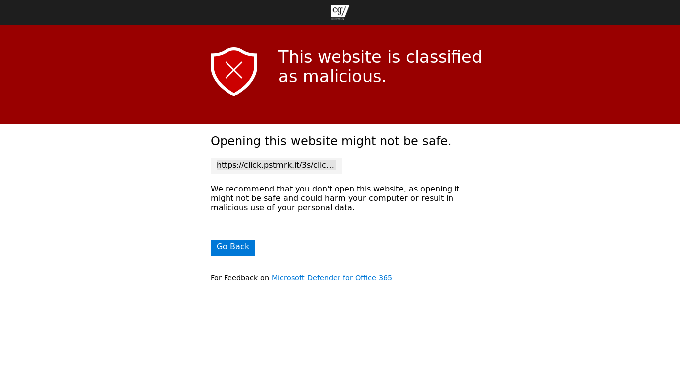 the desktop screenshot of can01.safelinks.protection.outlook.com