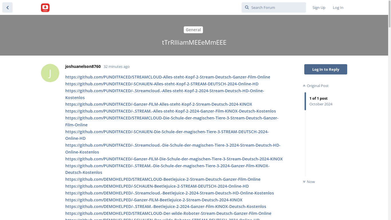 the desktop screenshot of forum.instube.com
