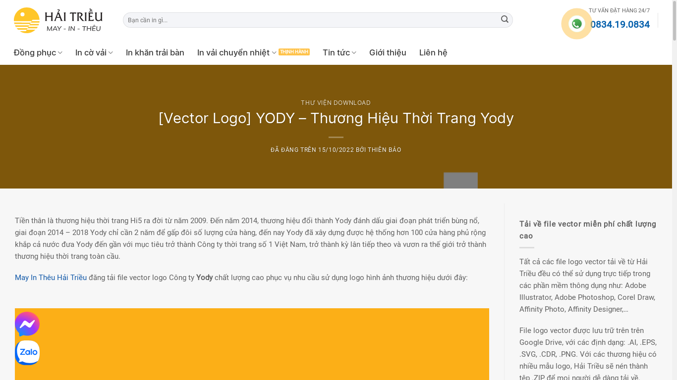 the desktop screenshot of haitrieu.com