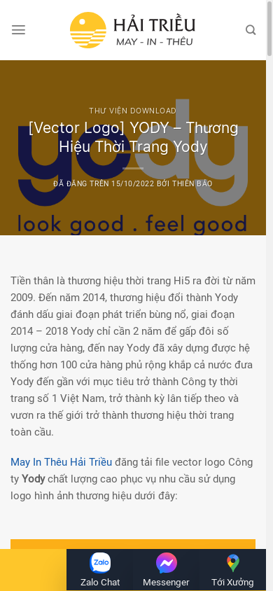 the mobile screenshot of haitrieu.com