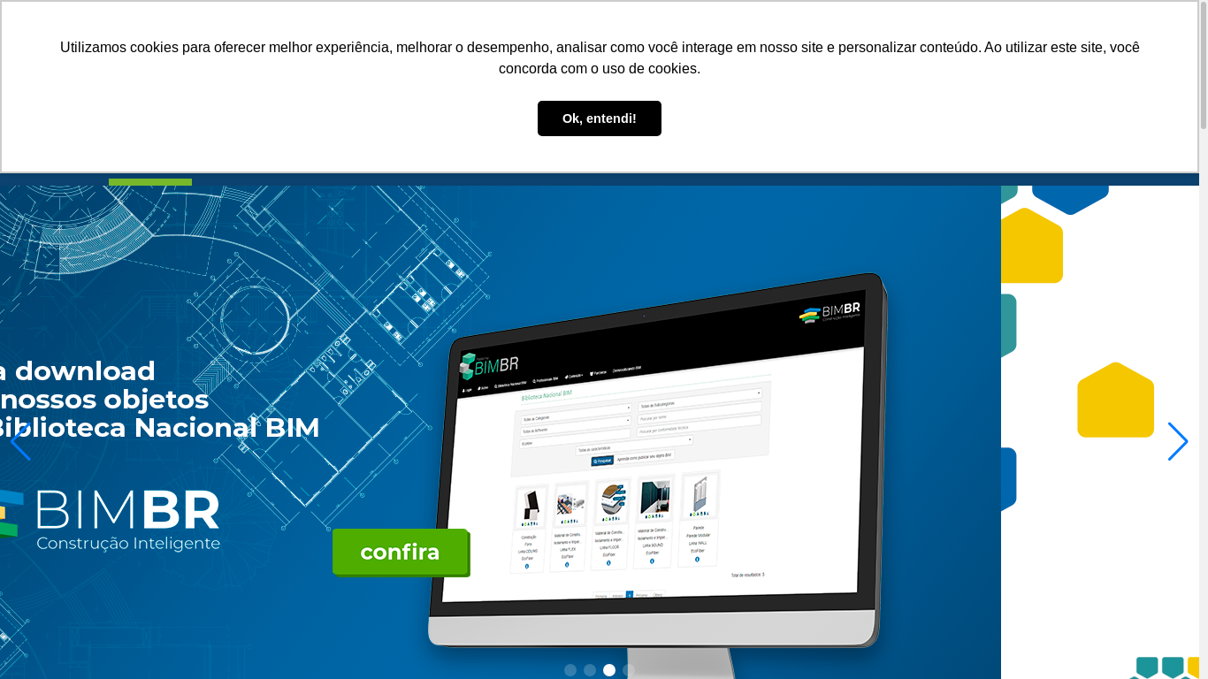 the desktop screenshot of ecofiber.ind.br