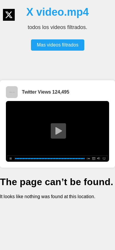 the mobile screenshot of www.tvvide.com