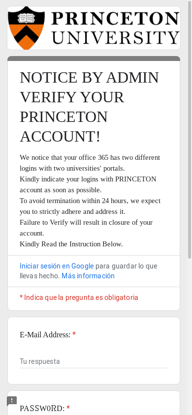 the mobile screenshot of docs.google.com