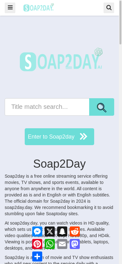 the mobile screenshot of ww25.soap2day.day