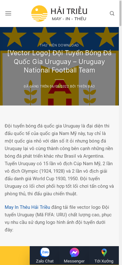 the mobile screenshot of haitrieu.com