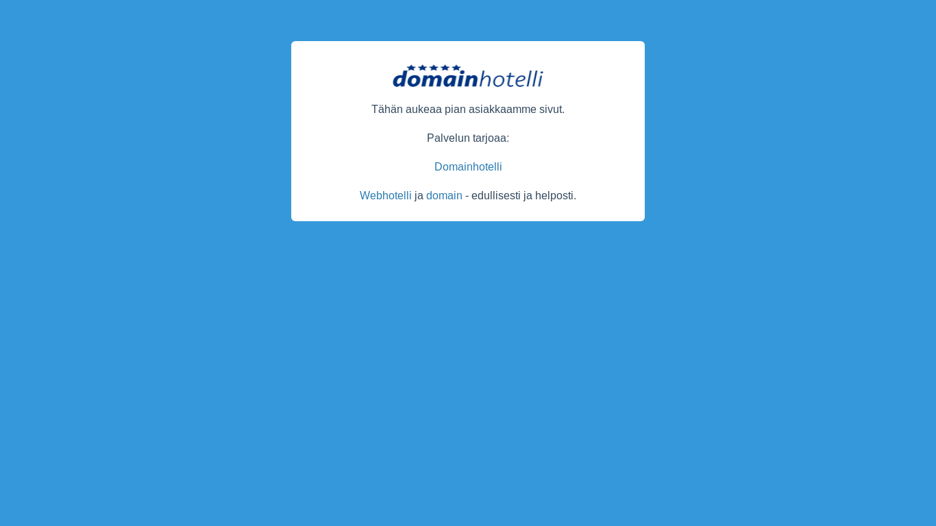 the desktop screenshot of kirepalvelut.fi