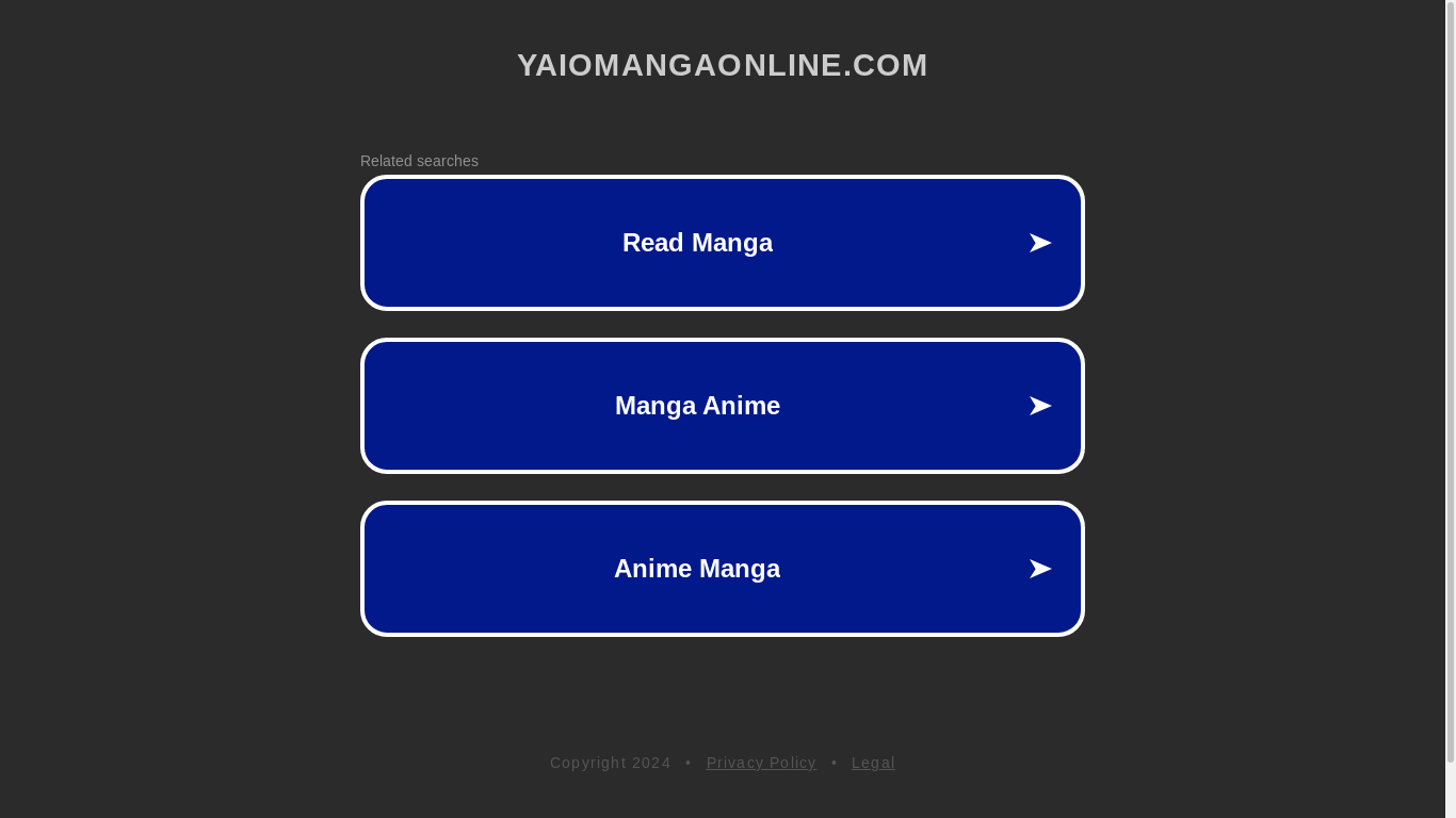 the desktop screenshot of ww1.yaiomangaonline.com