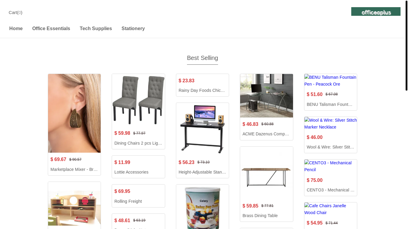 the desktop screenshot of www.officeaplus.store