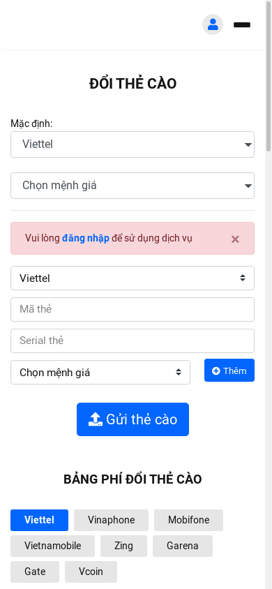 the mobile screenshot of trumdoithe247.vn
