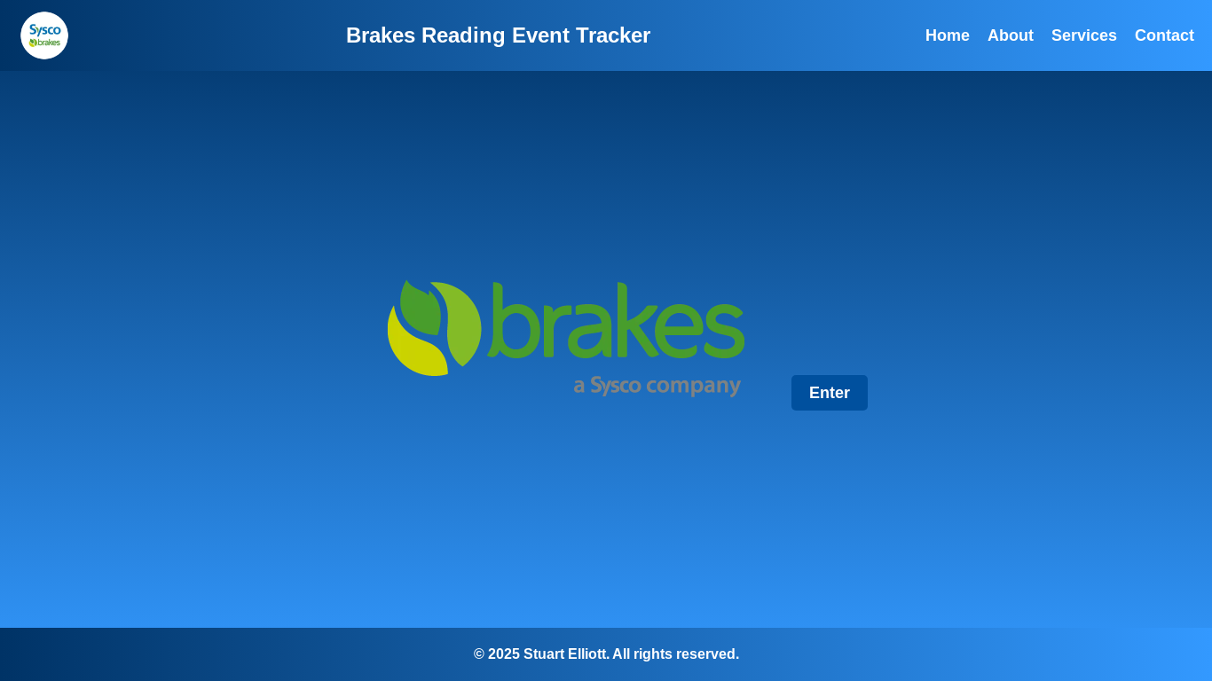 the desktop screenshot of sysco-trackers.co.uk