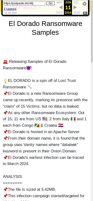 the mobile screenshot of web.archive.org