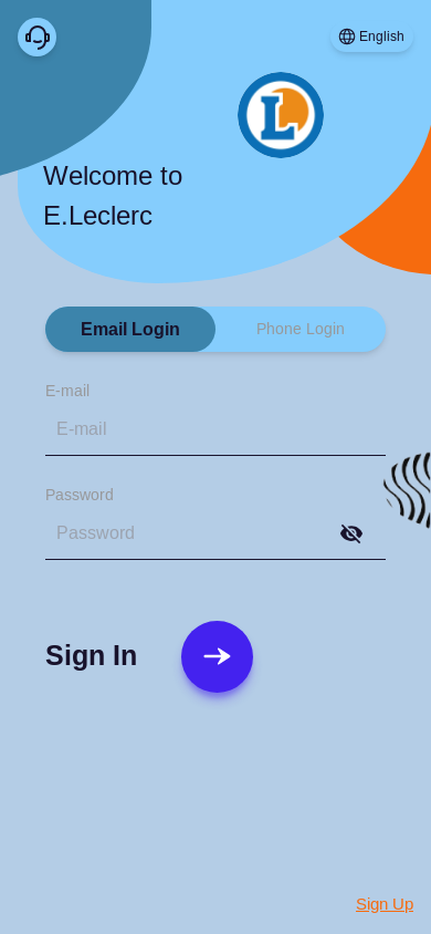 the mobile screenshot of eleclerc-shop.com