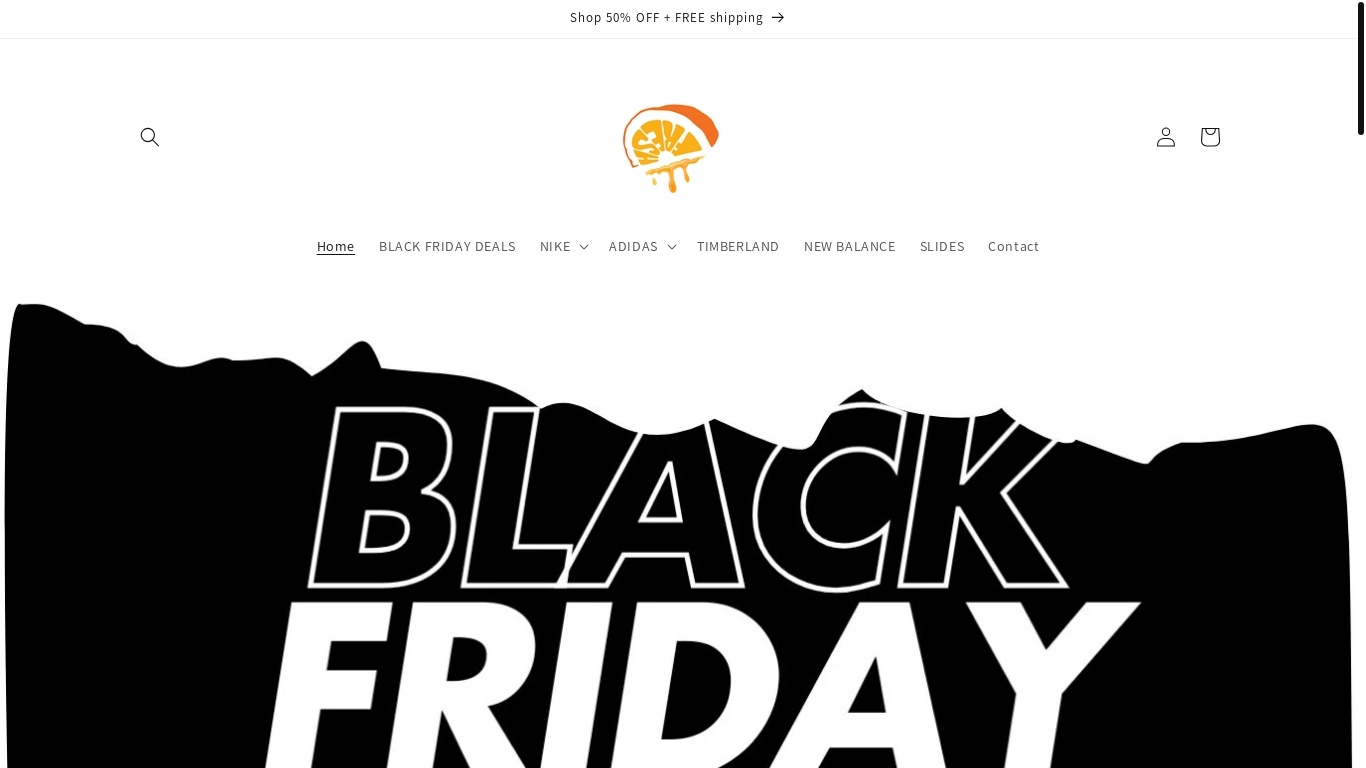 the desktop screenshot of squeezekicks.store
