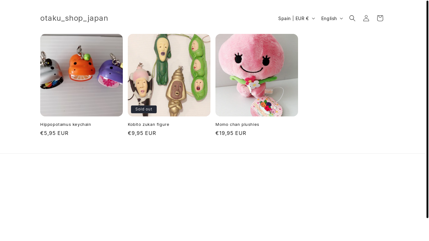 the desktop screenshot of otakushopjapan.shop