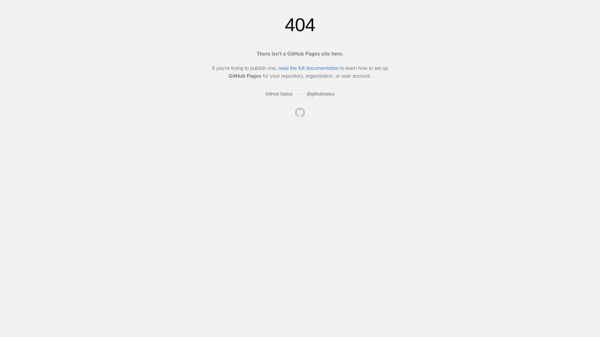 Site not found · GitHub Pages - URL Scan Results | Tiny Scan