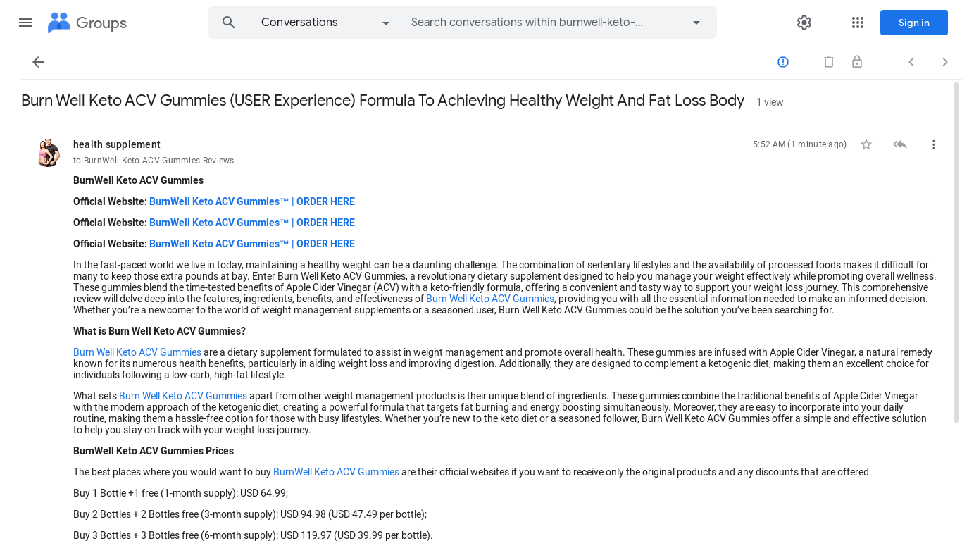 the desktop screenshot of groups.google.com