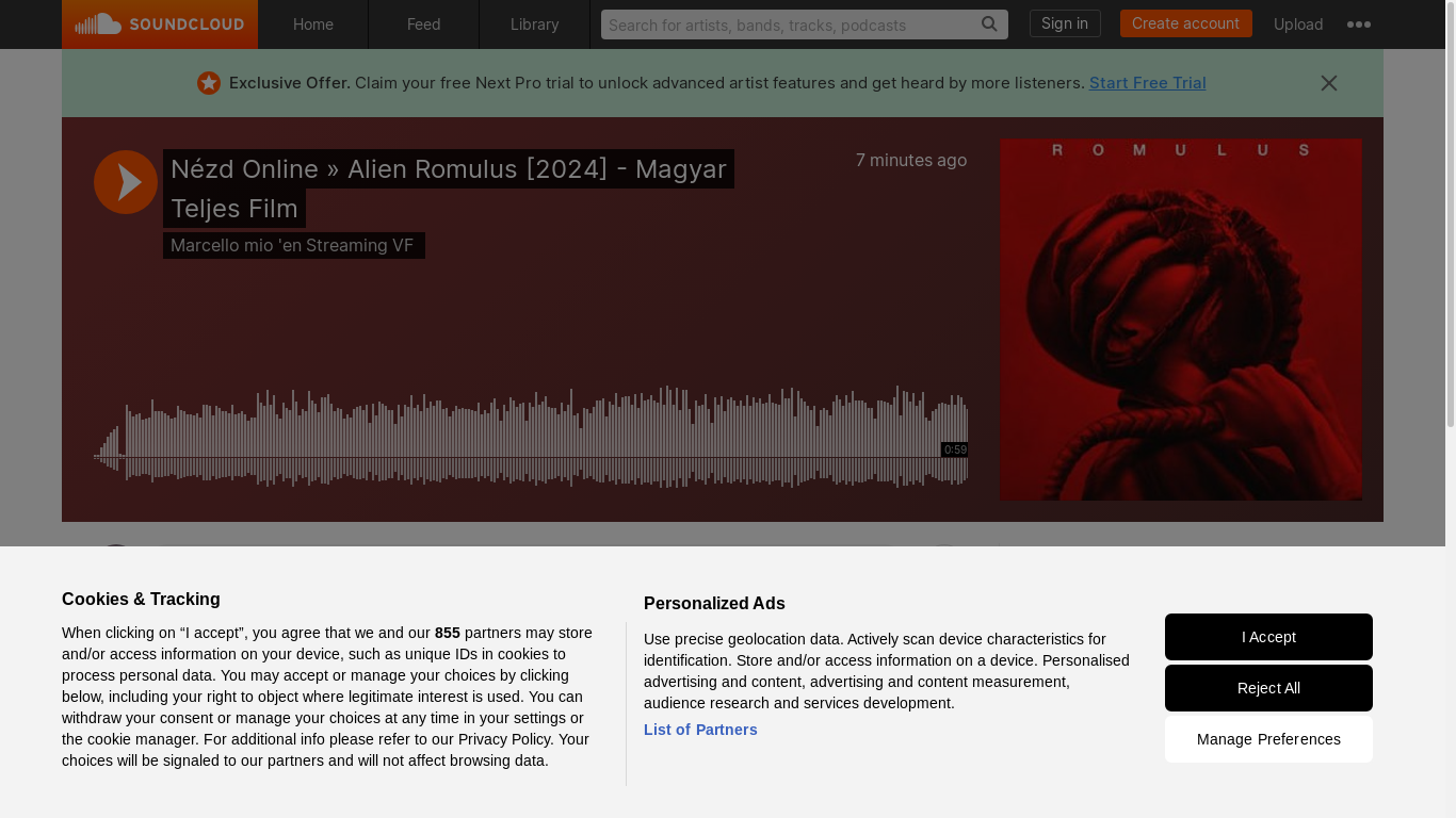 the desktop screenshot of soundcloud.com