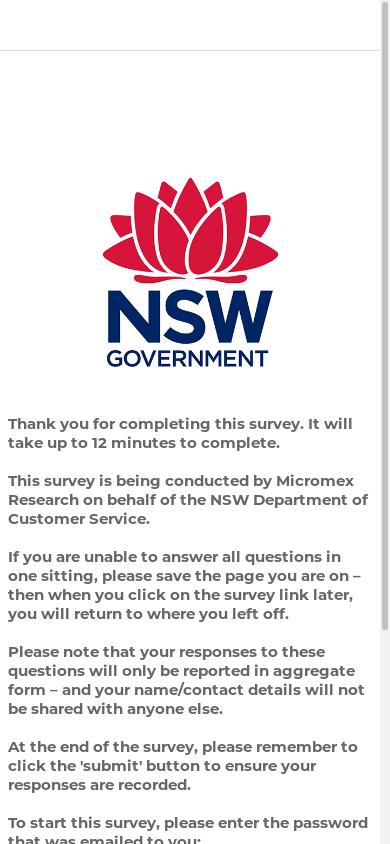 the mobile screenshot of app.keysurvey.com