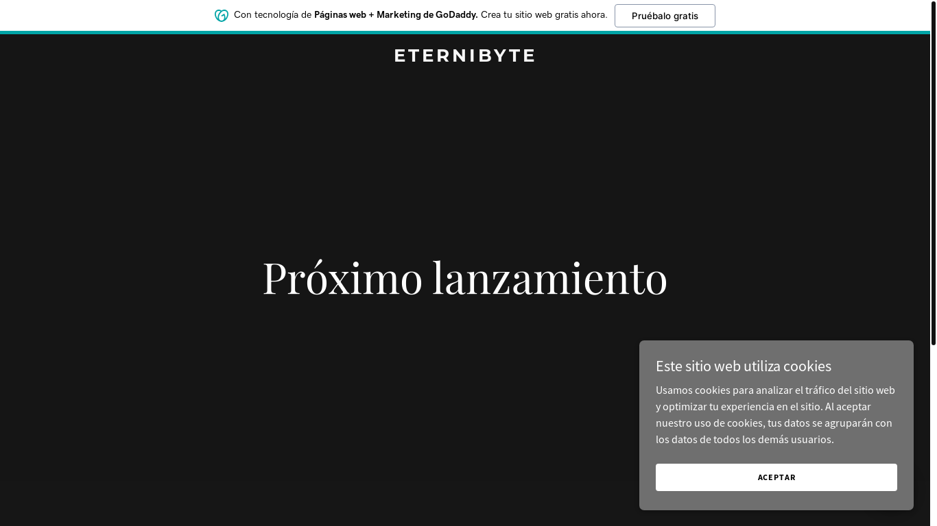 the desktop screenshot of eternibyte.com