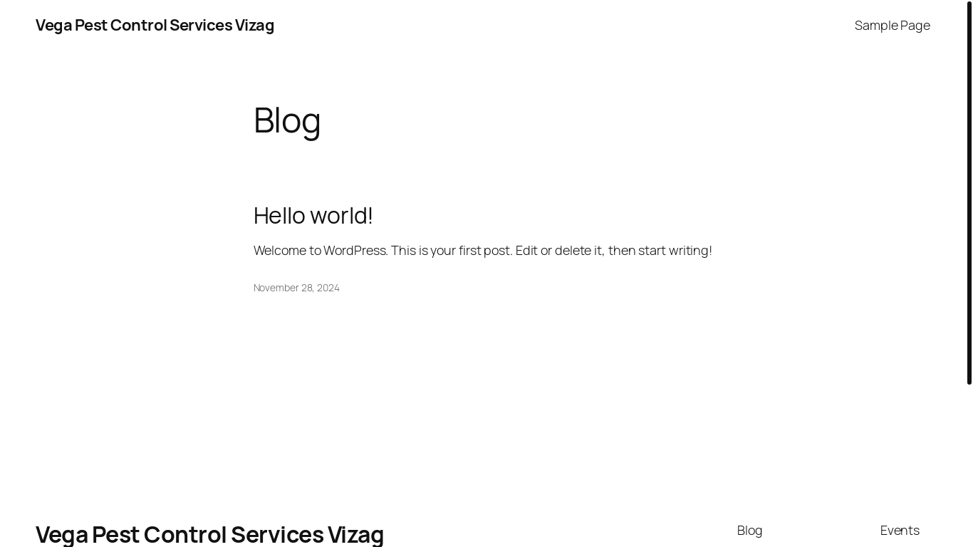 the desktop screenshot of vegapest.in