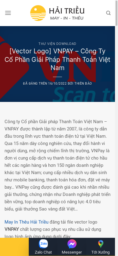 the mobile screenshot of haitrieu.com