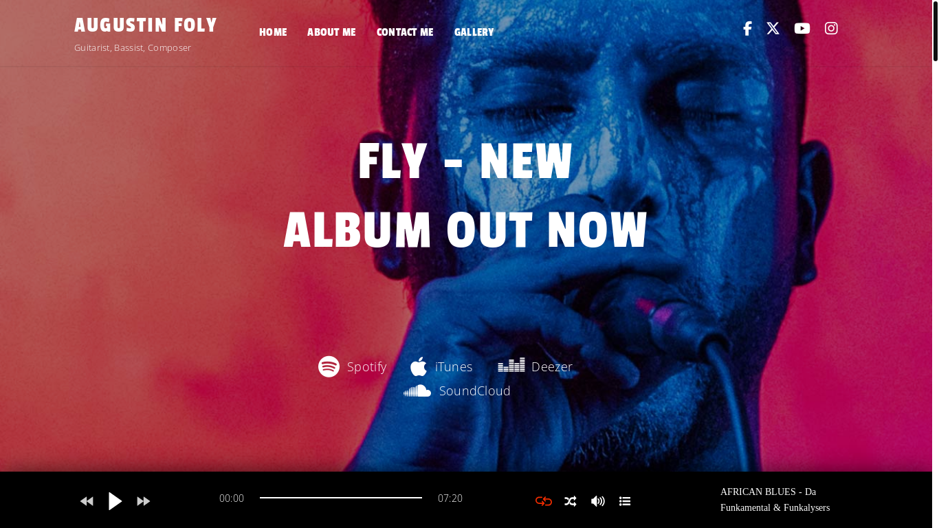 the desktop screenshot of www.jazzcat.be