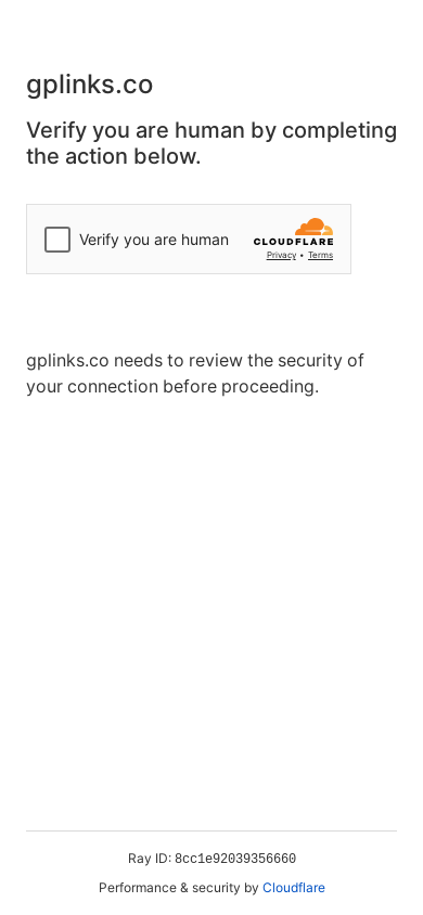 the mobile screenshot of gplinks.co