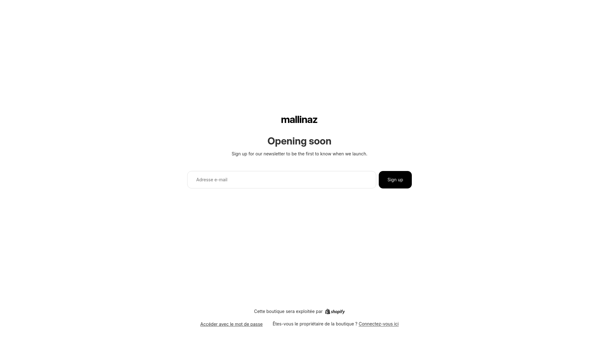the desktop screenshot of mallinaz.com