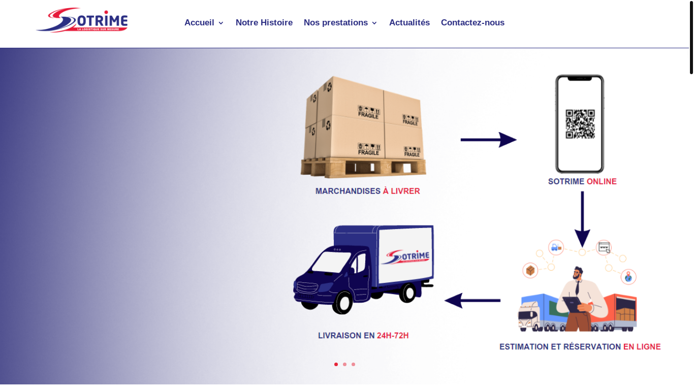 the desktop screenshot of www.sotrime.fr