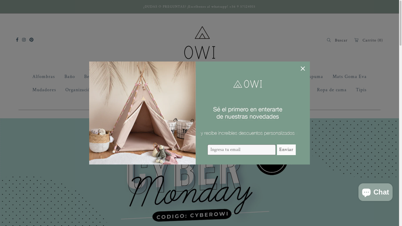 the desktop screenshot of owi.cl