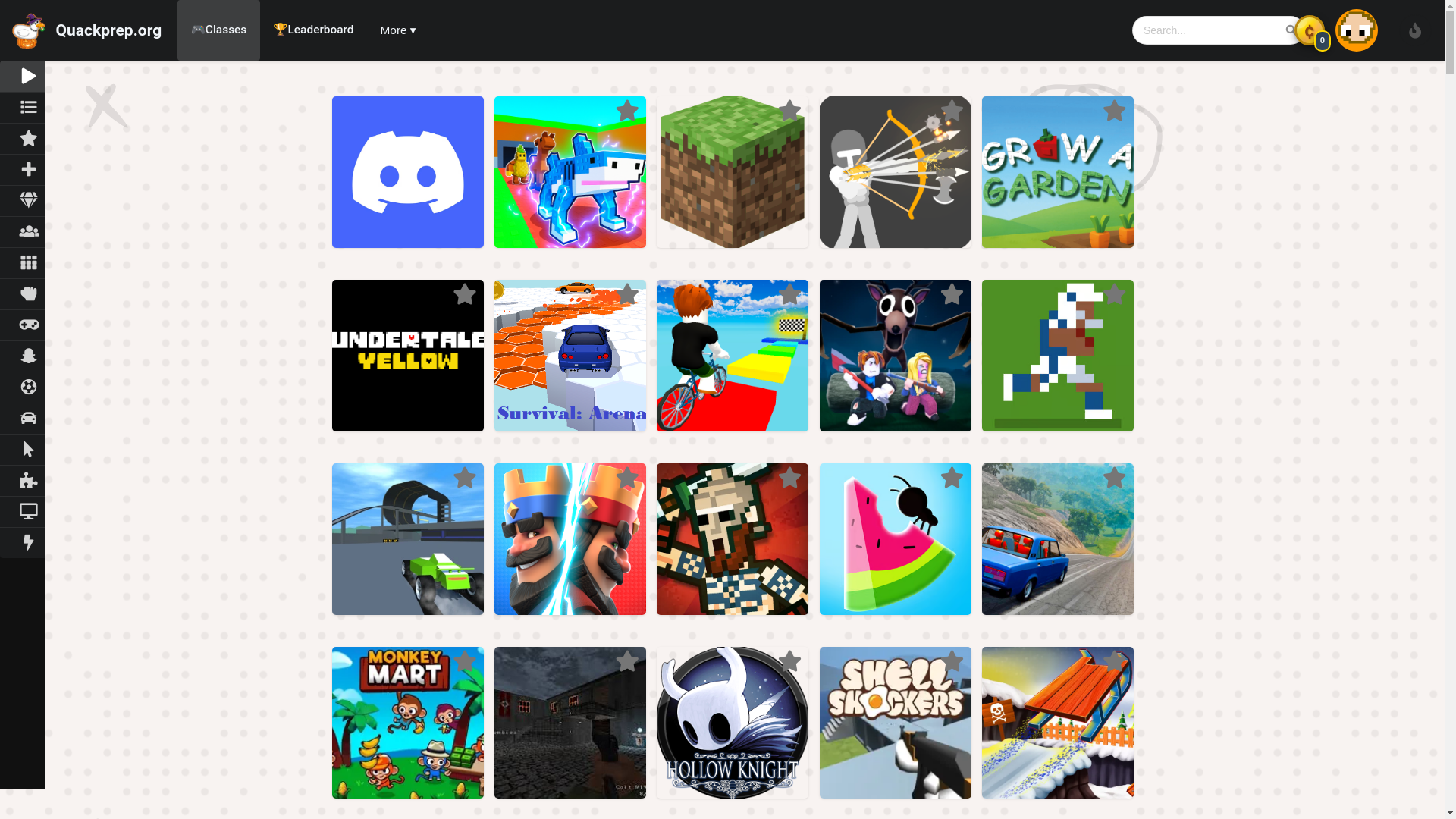 the desktop screenshot of quackprep.org