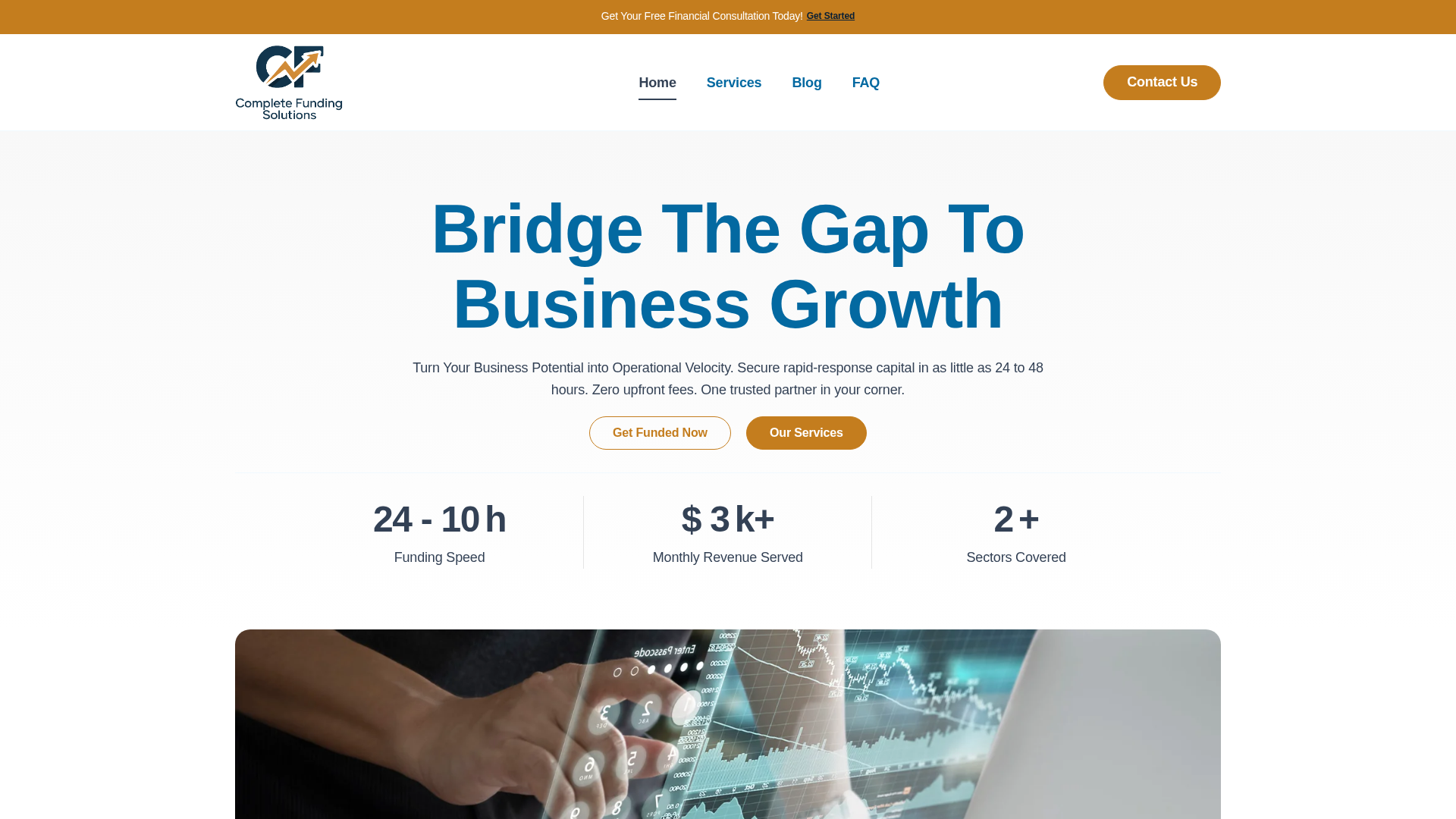 Home - Complete Funding Solutions - URL Scan Results | Tiny Scan