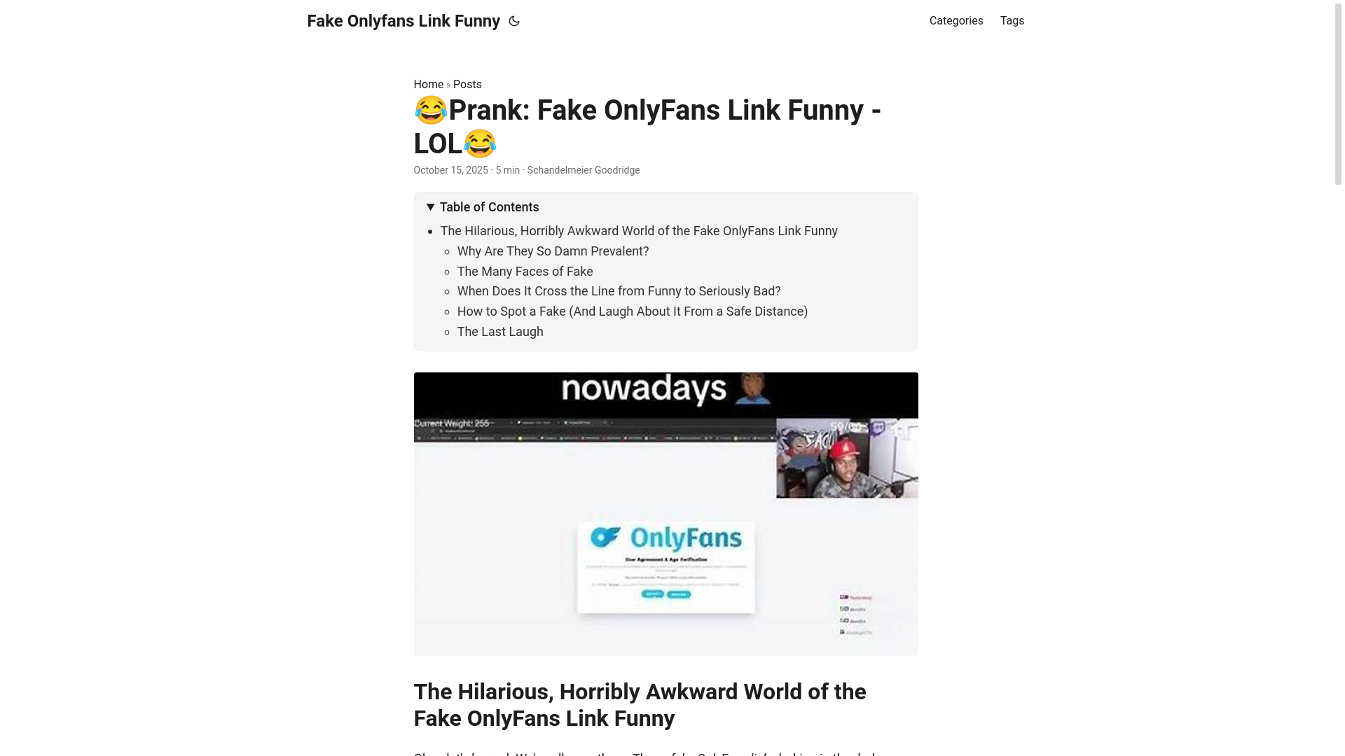😂Prank: Fake OnlyFans Link Funny - LOL😂 Fake Onlyfans Link Funny