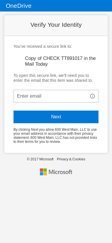 the mobile screenshot of 600westmain-my.sharepoint.com